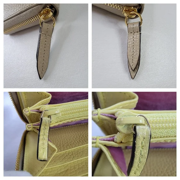GUCCI GG Marmont Leather Zippy Wallet - Picture 5 of 12